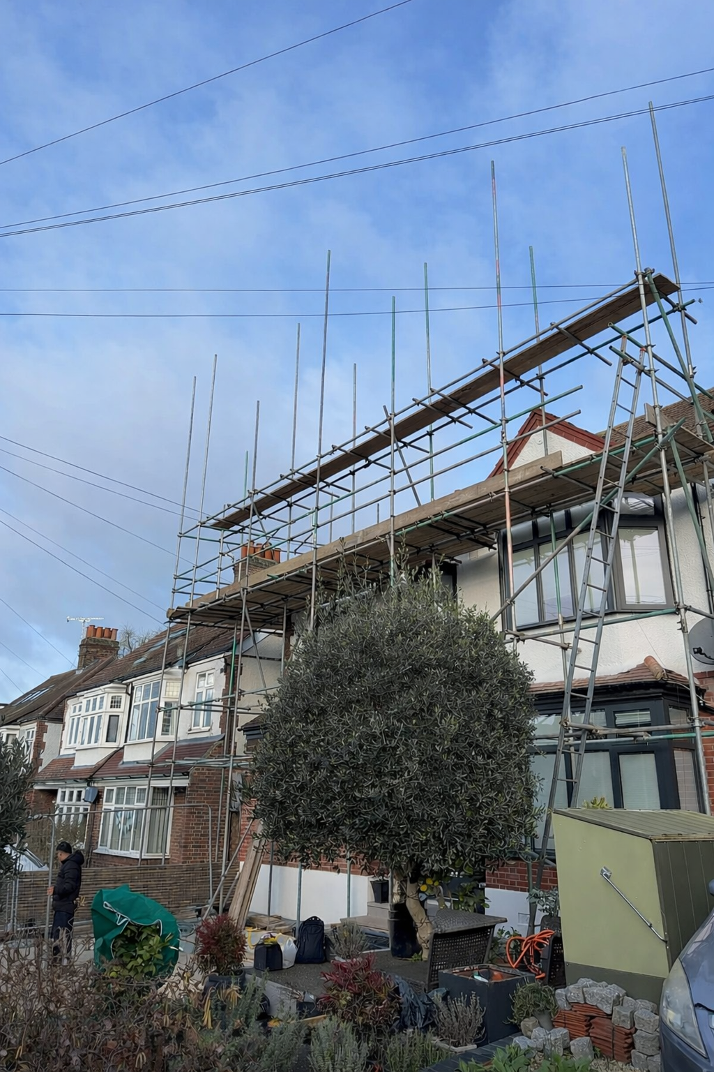 wimbledon entrance scaffolding 01